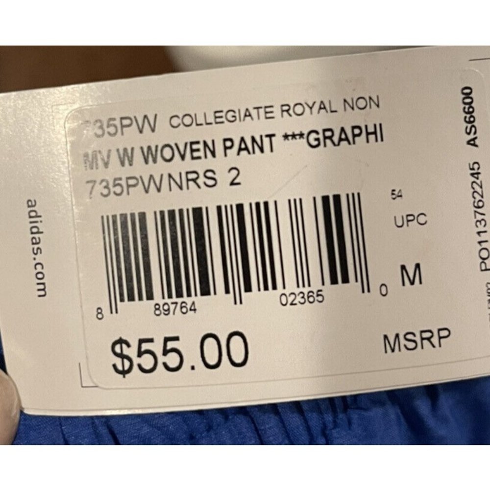 New Adidas MV W WOVEN PANT - Picture 3 of 8